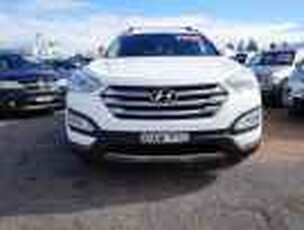 2014 Hyundai Santa Fe DM MY14 Elite White 6 Speed Sports Automatic Wagon