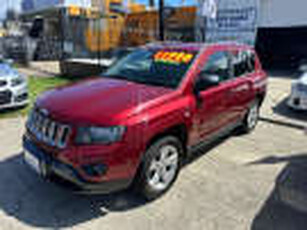 2014 Jeep Compass MK MY14 Sport Red 6 Speed Sports Automatic Wagon