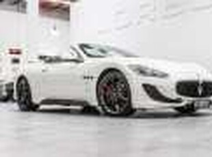 2014 Maserati GranCabrio MY13 Sport Bianco Eldorado 6 Speed Automatic Convertible