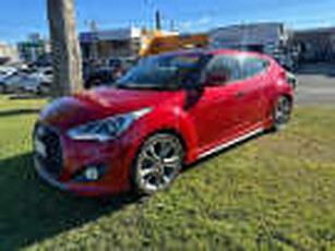 2015 Hyundai Veloster FS4 Series II SR Coupe D-CT Turbo Red 7 Speed Sports Automatic Dual Clutch
