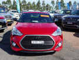 2015 Hyundai Veloster FS4 Series II SR Coupe Turbo + Red 6 Speed Manual Hatchback
