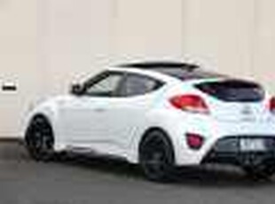 2015 Hyundai Veloster FS5 Series II SR Coupe D-CT Turbo White 7 Speed Sports Automatic Dual Clutch