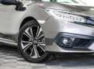 2016 Honda Civic 10th Gen MY16 VTi-LX Grey 1 Speed Constant Variable Sedan