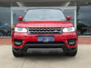 2016 Land Rover Range Rover Sport L494 17MY TDV6 SE Red 8 Speed Sports Automatic Wagon