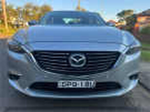 2016 Mazda 6 6C MY15 Touring Silver, Chrome 6 Speed Automatic Sedan