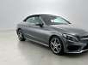 2016 Mercedes-Benz C-Class A205 C200 9G-Tronic Grey 9 Speed Sports Automatic Cabriolet
