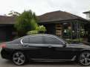 2017 BMW 7 Series G11 740i Steptronic Black 8 Speed Sports Automatic Sedan