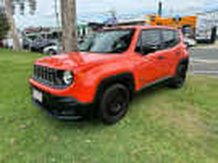 2017 Jeep Renegade BU MY17 Sport DDCT Orange 6 Speed Sports Automatic Dual Clutch Hatchback