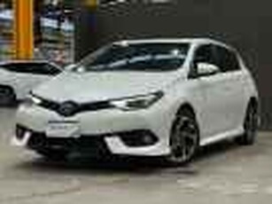 2017 Toyota Corolla ZRE182R ZR S-CVT White 7 Speed Constant Variable Hatchback