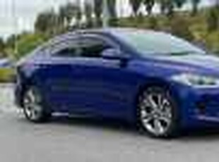 2018 Hyundai Elantra AD MY18 Elite Blue 6 Speed Sports Automatic Sedan