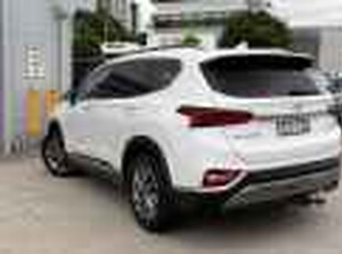 2018 Hyundai Santa Fe TM MY19 Elite White 8 Speed Sports Automatic Wagon