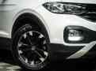 2021 Volkswagen T-Cross C11 MY22 85TSI DSG FWD Life White 7 Speed Sports Automatic Dual Clutch Wagon