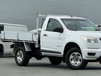 2013 Holden Colorado DX Cab Chassis Single Cab