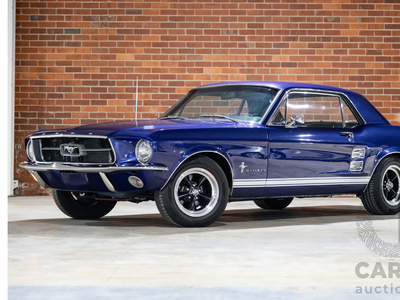 01/1967 ford mustang hardtop 2d coupe