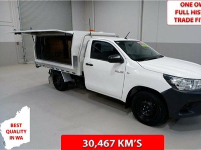 2018 Toyota Hilux Cab Chassis Workmate 4x2 TGN121R