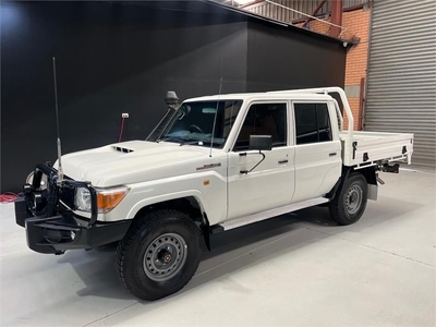 2019 Toyota Landcruiser DOUBLE C/CHAS WORKMATE (4x4) VDJ79R MY18