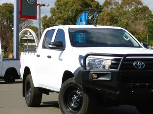 2017 Toyota Hilux Workmate Cab Chassis Double Cab