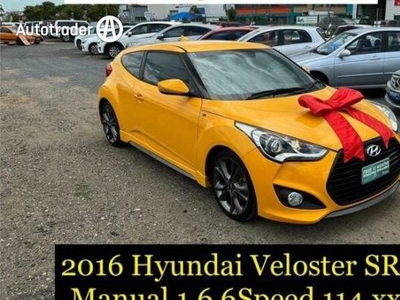 2017 Hyundai Veloster SR Turbo FS5 Series 2 MY16