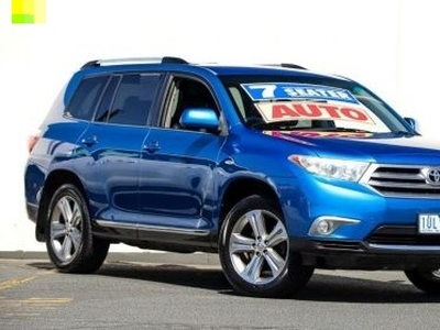 2012 Toyota Kluger KX-S (4X4) Automatic