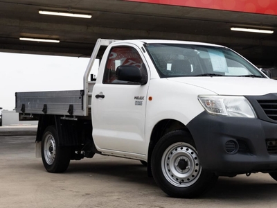 2014 Toyota Hilux Workmate Cab Chassis Single Cab