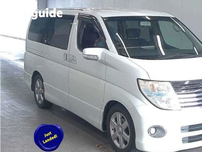 2007 Nissan Elgrand 8 Seater Luxury People Mover