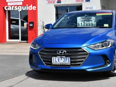 2017 Hyundai Elantra Elite 2.0 MPI AD