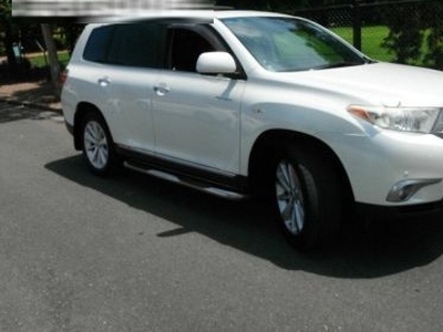 2012 Toyota Kluger Grande (fwd) Automatic
