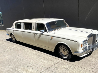 1969 rolls royce silver shadow stretch limousine