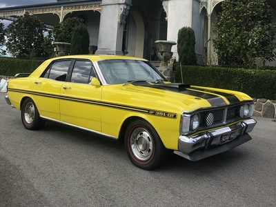 1971 ford falcon xy gt sedan replica