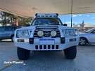 2001 Nissan Patrol GU II ST (4x4) White 4 Speed Automatic 4x4 Wagon