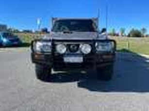 2004 Nissan Patrol GU ST (4x4) Grey 5 Speed Manual Coil Cab Chassis