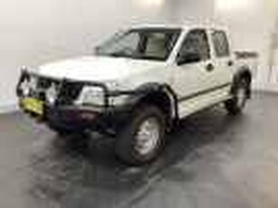 2006 Holden Rodeo RA MY06 Upgrade LX (4x4) White 5 Speed Manual Cab Chassis