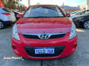2010 Hyundai i20 PB Active Red 4 Speed Automatic Hatchback