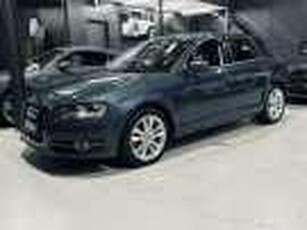 2012 Audi A3 8P MY12 Ambition Sportback S Tronic Grey 7 Speed Sports Automatic Dual Clutch Hatchback