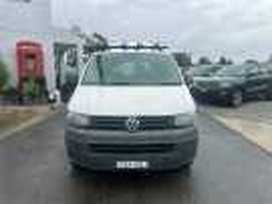 2012 Volkswagen Transporter T5 MY12 TDI400 LWB White 6 Speed Manual Cab Chassis