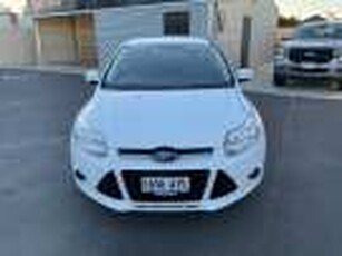 2013 Ford Focus LW MK2 Trend White 6 Speed Automatic Hatchback