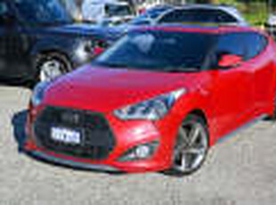 2013 Hyundai Veloster FS2 SR Coupe Turbo Red 6 Speed Sports Automatic Hatchback