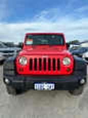 2013 Jeep Wrangler JK MY13 Sport (4x4) Red 6 Speed Manual Softtop