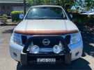 2013 Nissan Navara D40 S5 MY12 ST-X 550 Silver 7 Speed Sports Automatic Utility