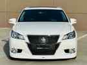 2013 Toyota Crown ATHLETE GRS214 RWD 6CYL 3.5L 6SP AUTOMATIC 4D SEDAN White Automatic Sedan