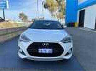 2014 Hyundai Veloster FS MY13 SR Turbo White 6 Speed Automatic Coupe