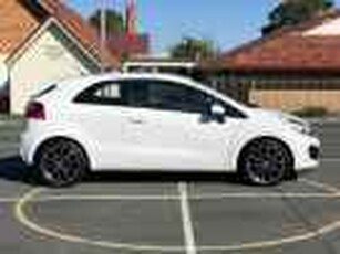 2014 Kia Rio UB MY14 S White 4 Speed Sports Automatic Hatchback