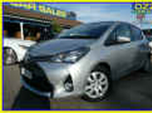 2015 Toyota Yaris NCP131R MY15 SX Silver, Chrome 5 Speed Manual Hatchback
