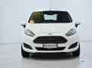 2016 Ford Fiesta WZ Ambiente PwrShift White 6 Speed Sports Automatic Dual Clutch Hatchback