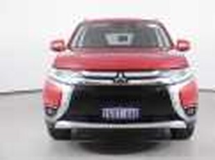 2016 Mitsubishi Outlander ZK MY17 LS Safety Pack (4x4) 7 Seats Red Continuous Variable Wagon