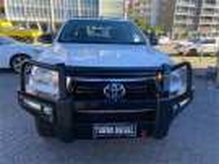2018 Toyota Hilux GUN126R MY19 SR (4x4) White 6 Speed Automatic Double Cab Chassis