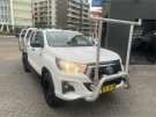 2018 Toyota Hilux GUN136R MY19 SR Hi-Rider White 6 Speed Automatic Double Cab Pick Up