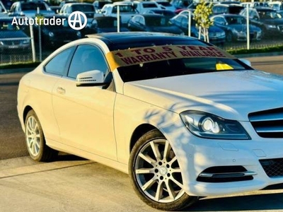 2013 Mercedes-Benz C180 C204 BE 1.8T Sports Luxury Coupe