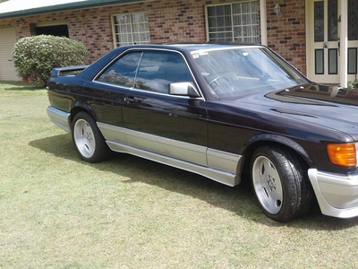1989 mercedes-benz 560 sec coupe