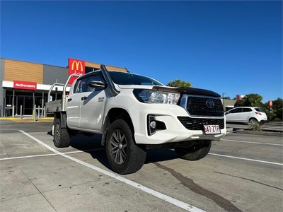 2019 Toyota Hilux DOUBLE C/CHAS SR (4x4) GUN126R MY19 UPGRADE